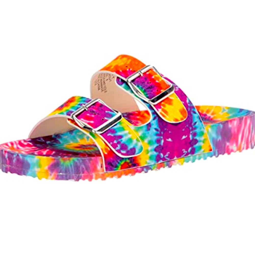 Madden Girl Tye Dye Slide N Sandal Size 8 New